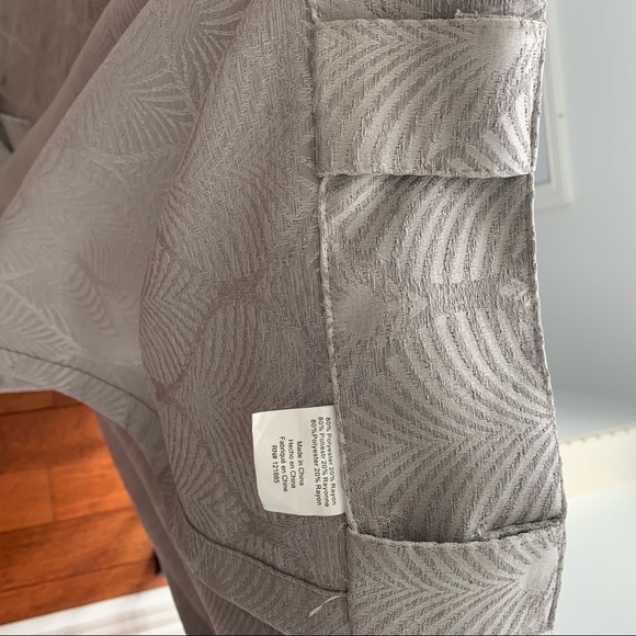 84” Curtains in Grey (2-Panels) - Picture 5 of 5